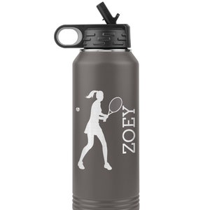 Personalized Tennis Tumbler, Tennis Coach Gift, Tennis Mom Cup & Player Gift Idea, Perfect for Team Gifts and Tennis Lovers