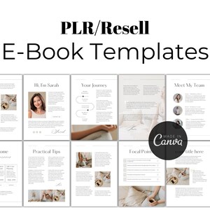 PLR eBook Template Canva | Business eBook | Canva eBook | eBook Template Canva | Coaching Templates | PLR eBook | Resell eBook