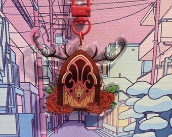 Radio Demon Keychain