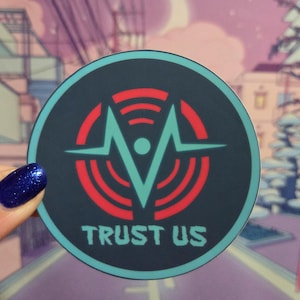 TV Demon Logo Sticker