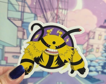 Electricity Monster Sticker