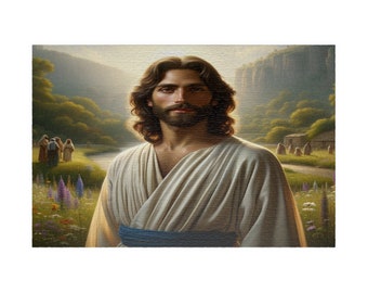 Meadow of Serenity Puzzle (110, 252, 520, 1014-piece) family puzzle | gift for puzzle lovers | theme includes Faith, Hopeful, Grace, Divine
