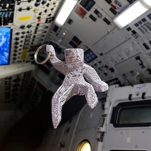 Rocky Alien Keychain | Project Hail Mary Fan Art Figure | 3D Printed Xenonite