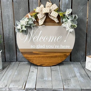 Welcome Door Hanger