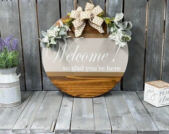 Welcome Door Hanger