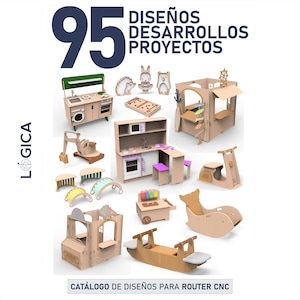 CNC Router Catalogus - 95 ontwerpen