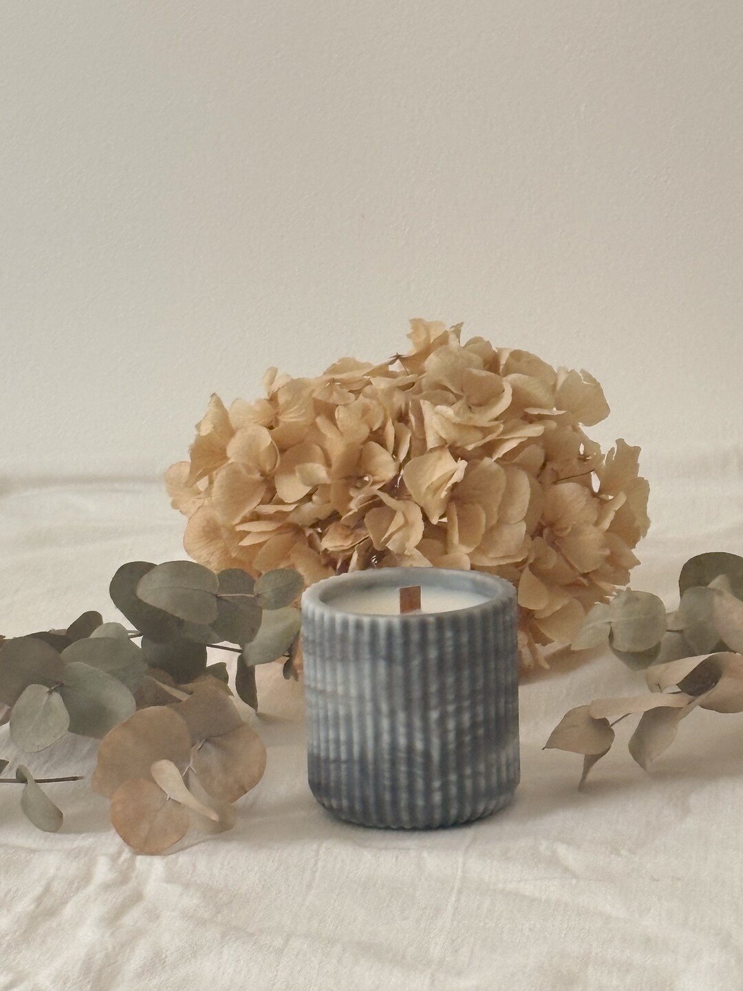 Decorative Molded Candle Holder Made of Vegetable Wax (olive) - Scots ...