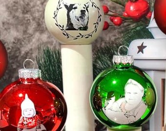 Personalized Ornament • Custom Name Ornament • Stocking Tag • Gift Keepsake • Family Christmas Tree Decoration