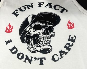 Custom Tank Top "Fun Fact"