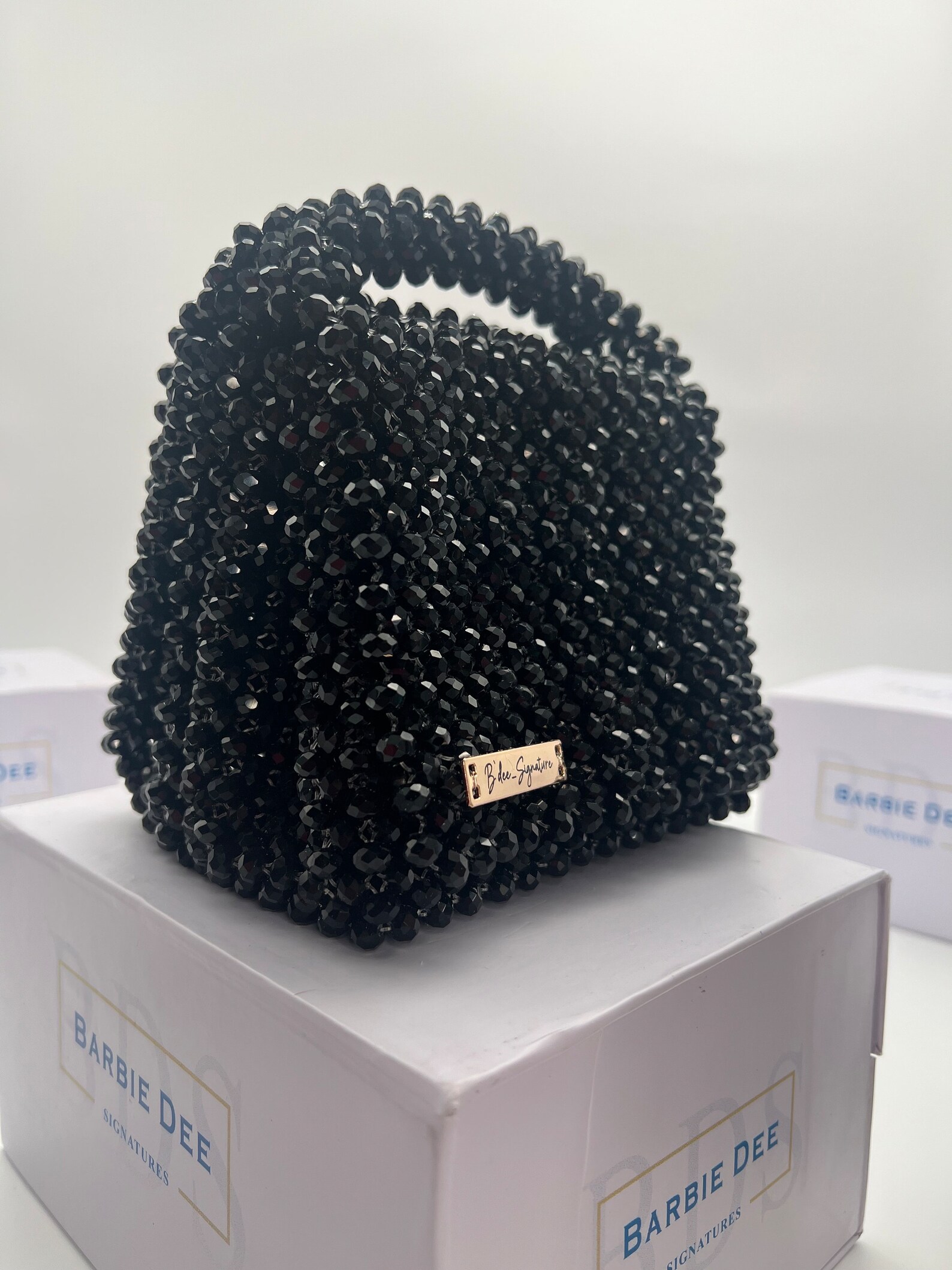 2 in 1 Beaded Handbag, Crystal Beaded Handbag, Women Beaded Handbag