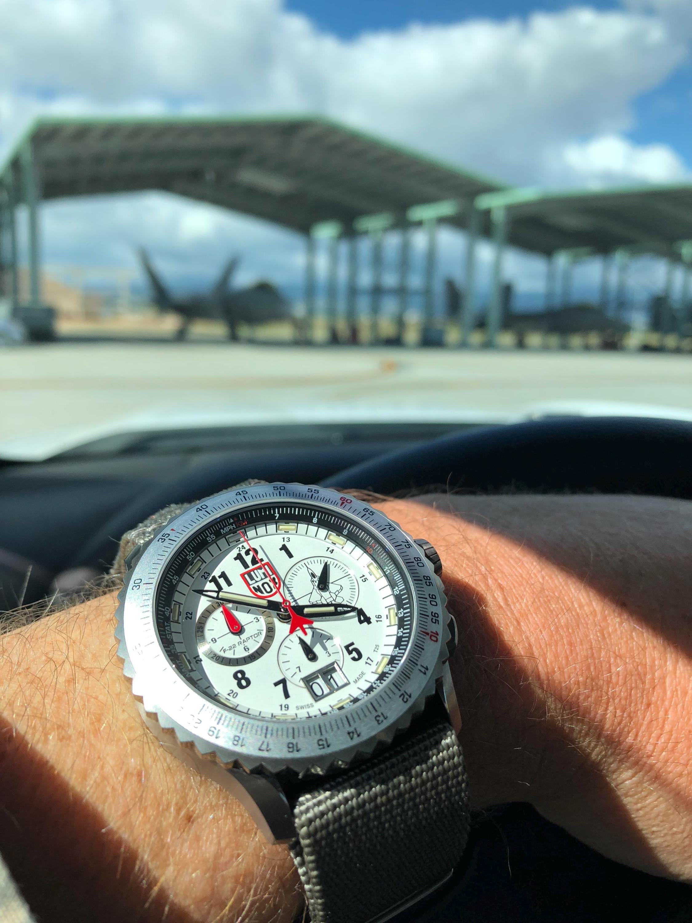 Luminox F-22 Raptor Series Titanium Pilot