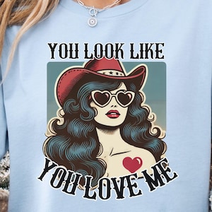 Retro Cowgirl Graphic Tee: Western Style Shirt