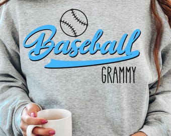 Sweatshirt Grammy Grammy : mélange épais unisexe, cadeau pour fan de baseball