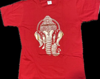 God Ganesh T-Shirt: Elegant Ganapati Headed Hindu Tee