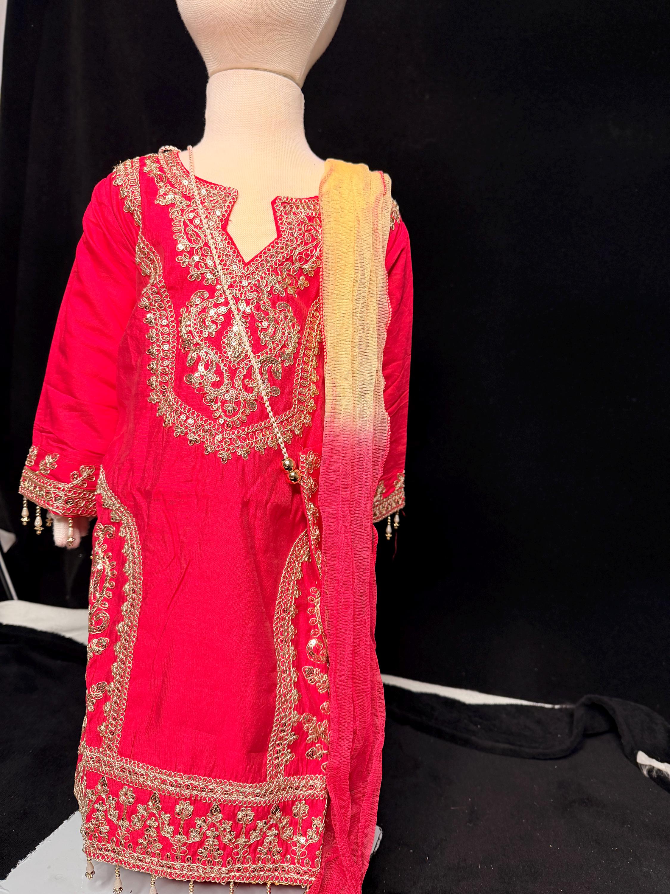 Charming Kurtha Surwal - Baby Girl Ethnic Wear / Sarara Set - Etsy