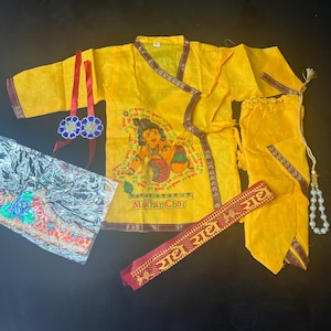 Baby Krishna Dress: Traditional Indian Costume