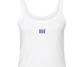 m.ermaid Women's Micro Ribbed Scoop Tank |