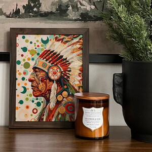 インディアンの長老酋長 - Etsy 日本