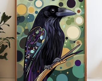 8x10 プリント Raven's Place RYTA カラス アメリカンインディアン