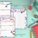 Teacher Planner, Lesson Plan Printable, Academic Schedule, Daily Lesson ...