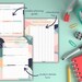 Teacher Planner, Lesson Plan Printable, Academic Schedule, Daily Lesson ...