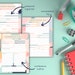 Teacher Planner, Lesson Plan Printable, Academic Schedule, Daily Lesson ...