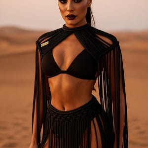 Festival Macrame dress, Burning man Outfit, Macrame dress, Festival clothing , Macrame clothes, Greek Goddess outfit, Macrame top, Burlesque