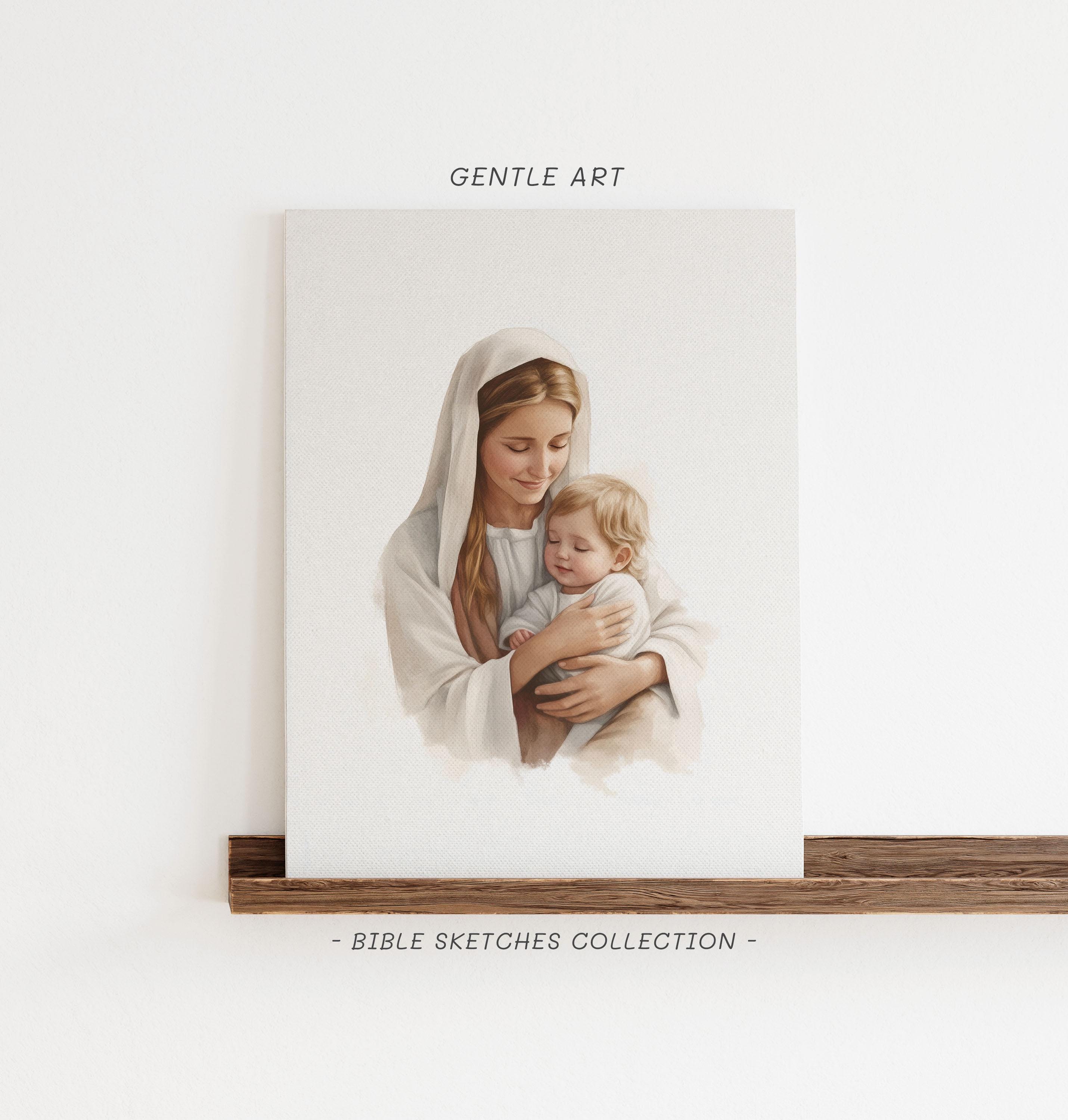 聖母マリアとイエス、聖母マリア、イエスとマグダラのマリア、幼子