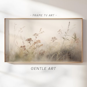 Vintage Wildflower Meadow Samsung Frame TV, Meadow Flowers TV Picture Frame, Samsung The Frame, Television Art, Samsung Picture Frames, tv10