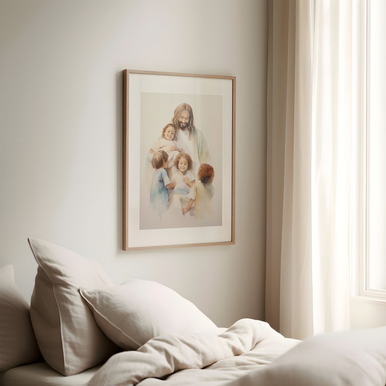 Jesucristo enseñando a los niños, Jesús con niños, Imagen de Jesús ...