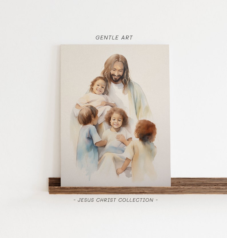 Jesucristo enseñando a los niños, Jesús con niños, Imagen de Jesús ...