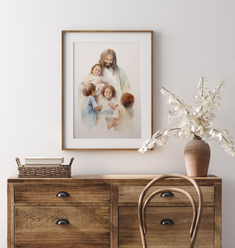 Jesucristo enseñando a los niños, Jesús con niños, Imagen de Jesús ...