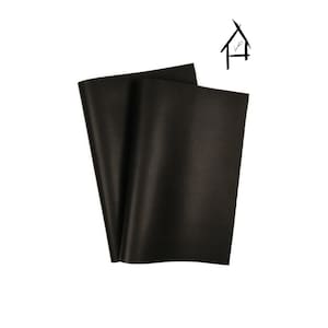 Cactus Leather Medium Firm Nero, Pelle senza animali, Alternativa alla pelle animale, Pelle di cactus, Pelle di origine vegetale, Vegana, Venduta al metro