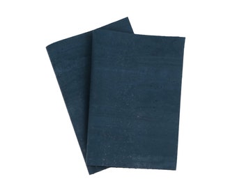 Cuero de corcho color petróleo, tela de corcho, material de corcho, cuero de corcho, cuero vegano, alternativa de cuero, tela, textil de corcho, textil hecho de corcho, bricolaje, plantas