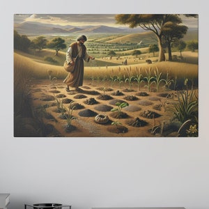 The Parable of the Sower Bible Story Christian Art