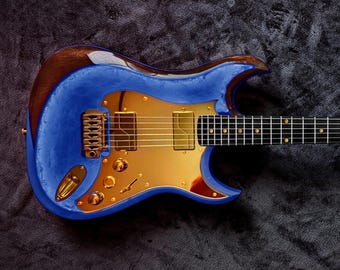 Guitarra Modugno LE15 Edición Limitada / LED / Fabricada en Texas, EE. UU.