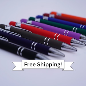 Bulk Promotional Pens for Businesses, Promotional Advertising Pens, Laser Engraved Customized Pens for Businesses and Events