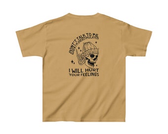Ne me parlez pas quand je suis surstimulé, je vais vous blesser T-shirt Heavy Cotton™ enfant