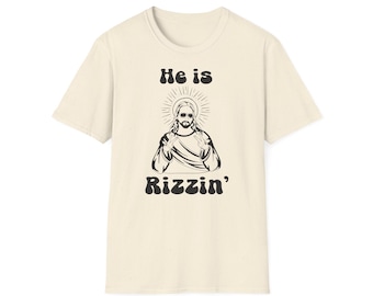 He is Rizzin' Jesus Unisex Softstyle T-Shirt