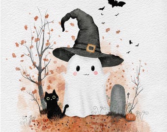 Kleines Gespenst Illustration