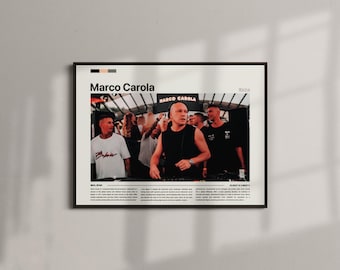 Póster de DJ Marco Carola
