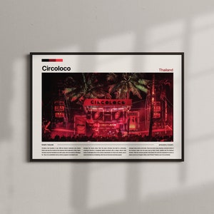 Circoloco Thailand Poster