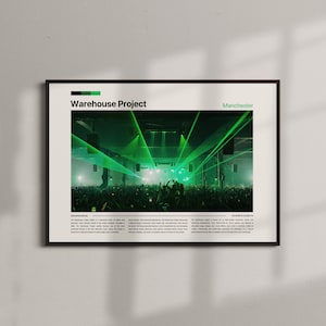 The warehouse project poster