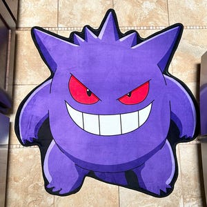 Anime Rug, Soft Polyester Floor Mat, Cozy Room Decor
