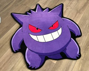 Tapis anime, tapis de sol en polyester doux, décoration de chambre confortable