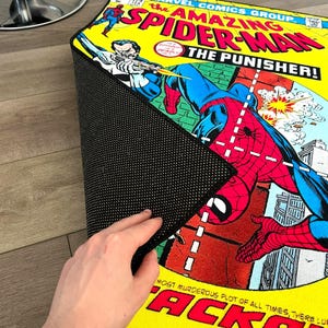 Comic Book Rug Geek Room Decor image 5