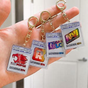 CS2 CSGO Katowice 2014 Gaming Acrylic Keychain