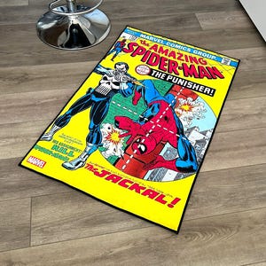 Comic Book Rug Geek Room Decor image 3