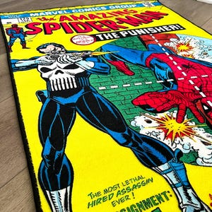 Comic Book Rug Geek Room Decor image 7