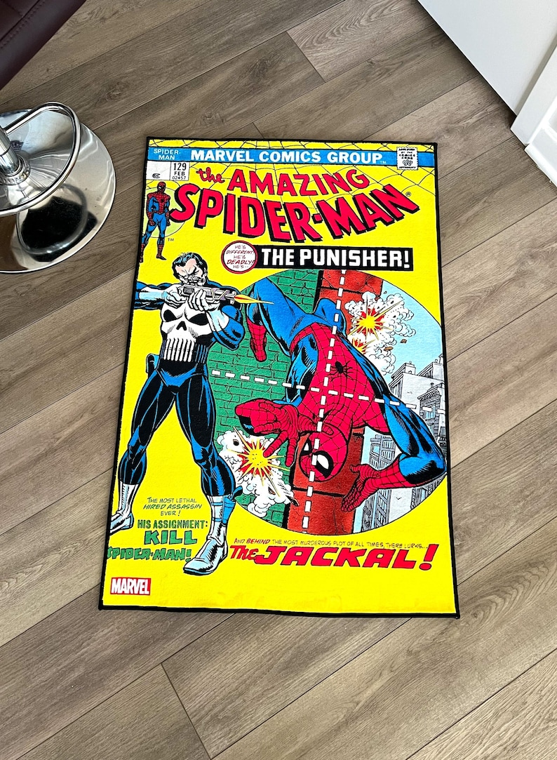 Comic Book Rug Geek Room Decor image 2